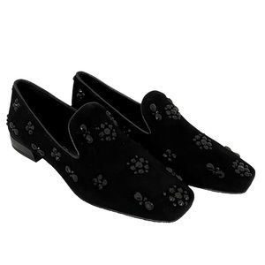 Donald Pliner Black Studded Women’s Flats, NWOT - Size 8